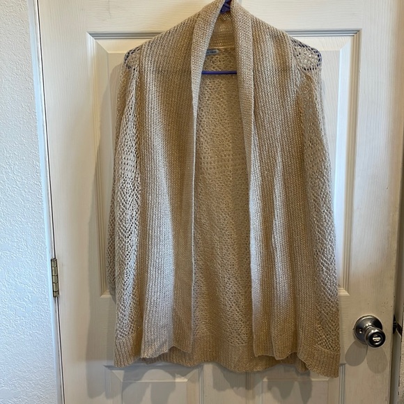 Charlotte Russe Light Beige Cardigan - Picture 5 of 7
